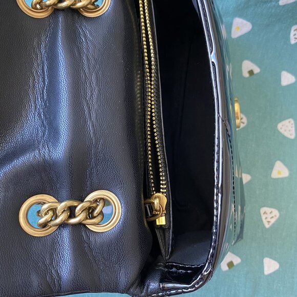 Pinko Black Shoulder Chain Bag - Picture 6 of 14